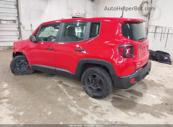 ZACCJBAH8JPG70045 2018 JEEP RENEGADE Red Հետևի ձախ