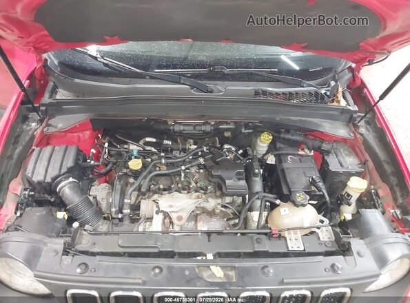 ZACCJBAH8JPG70045 2018 JEEP RENEGADE Red Հետևի տեսք