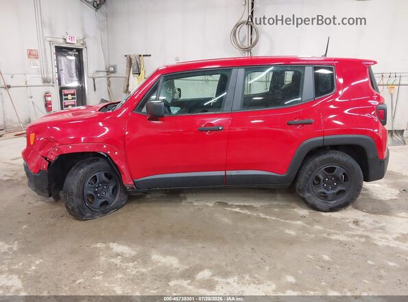 ZACCJBAH8JPG70045 2018 JEEP RENEGADE Red Սալոնի 360 աստիճան տեսք