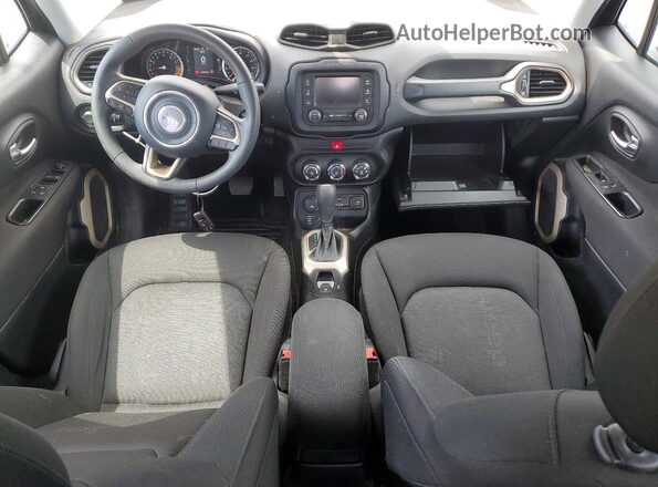 ZACCJBAT0GPC97175 2016 JEEP RENEGADE Black წინა პანელის ხედი