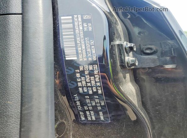 ZACCJBAT0GPC97175 2016 JEEP RENEGADE Black VIN კოდის სტიკერის ხედი