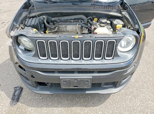 ZACCJBAT0GPC97175 2016 JEEP RENEGADE Black ძრავის განყოფილების ხედი