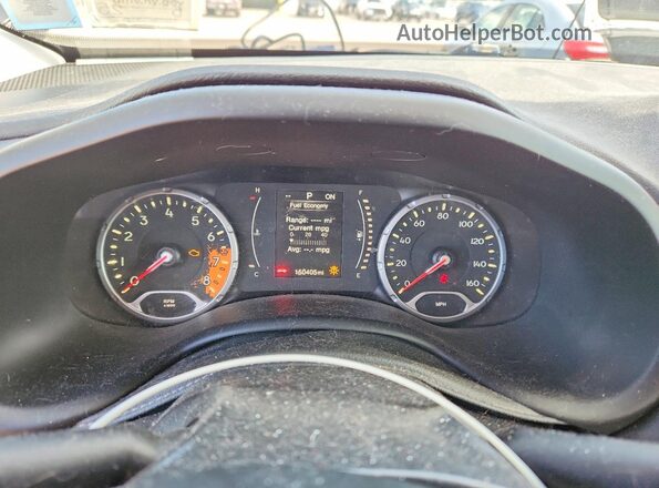ZACCJBAT1GPC79140 2016 JEEP RENEGADE Gray Սարքավորումների վահանակի տեսք