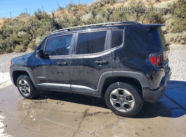ZACCJBAT2GPD42259 2016 JEEP RENEGADE Black Rear left