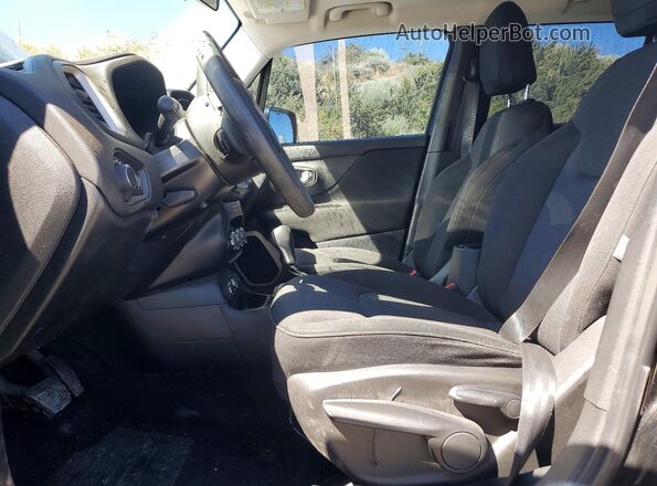 ZACCJBAT2GPD42259 2016 JEEP RENEGADE Black Front interior view