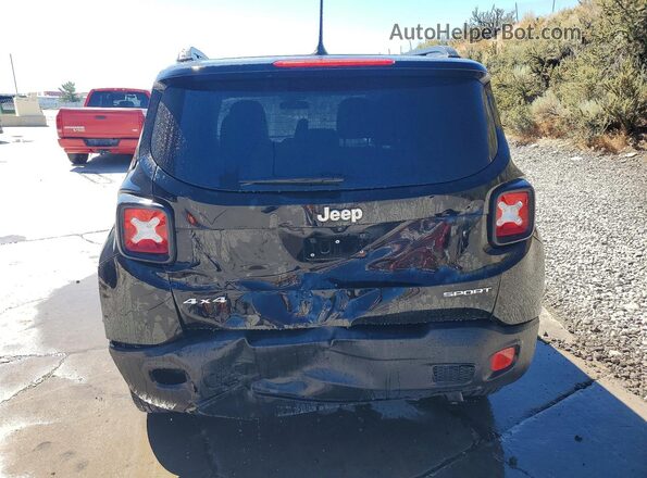 ZACCJBAT2GPD42259 2016 JEEP RENEGADE Black Rear view