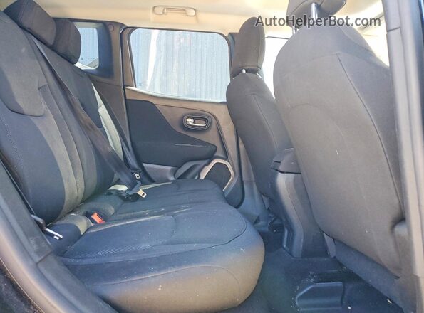ZACCJBAT2GPD42259 2016 JEEP RENEGADE Black Rear interior view