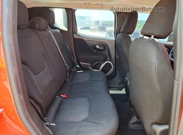 ZACCJBAT3GPC77616 2016 JEEP RENEGADE Оранжевый Вид задних сидений