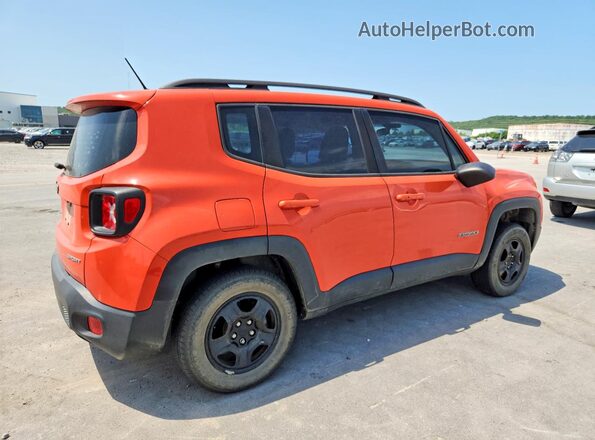 ZACCJBAT3GPC77616 2016 JEEP RENEGADE Оранжевый Задняя правая четверть