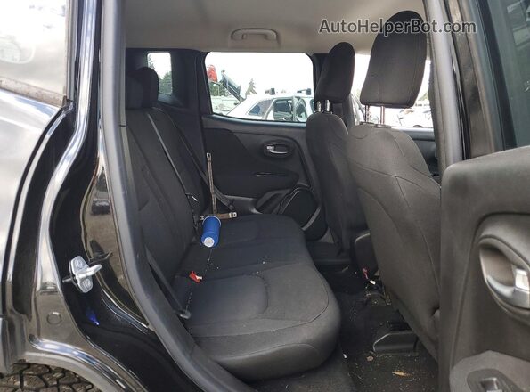 ZACCJBAT3GPC81164 2016 JEEP RENEGADE Black Rear interior view