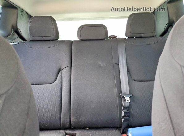 ZACCJBAT3GPC81164 2016 JEEP RENEGADE Black Rear seats view