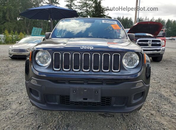 ZACCJBAT3GPC81164 2016 JEEP RENEGADE Black Front view