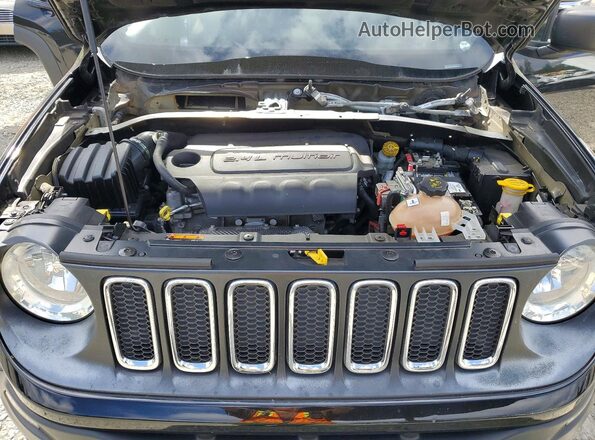 ZACCJBAT3GPC81164 2016 JEEP RENEGADE Black Engine compartment view