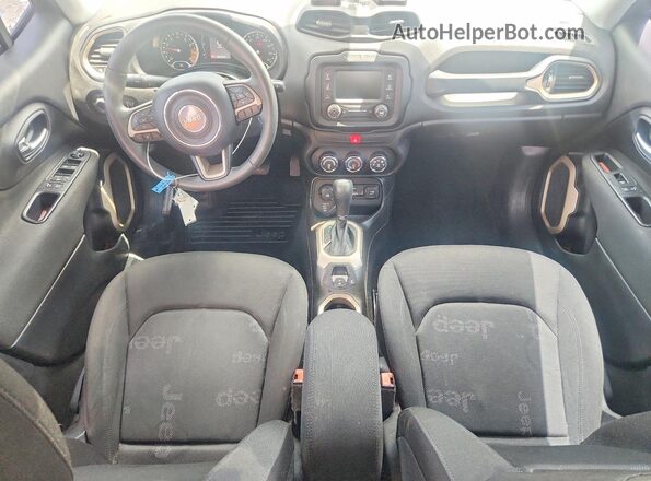 ZACCJBAT3GPD87551 2016 JEEP RENEGADE Black Առջևի վահանակի տեսք