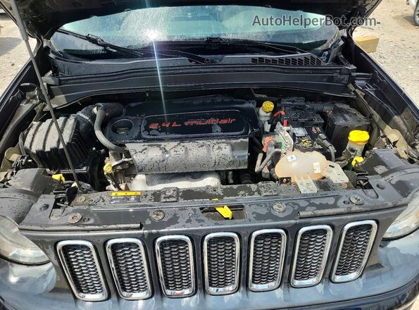 ZACCJBAT3GPD87551 2016 JEEP RENEGADE Black Սալոնի հետևի տեսք