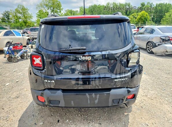 ZACCJBAT3GPD87551 2016 JEEP RENEGADE Black Հետևի տեսք
