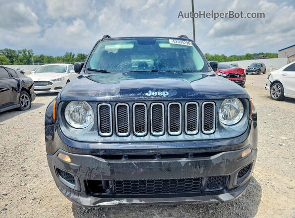 ZACCJBAT3GPD87551 2016 JEEP RENEGADE Black Դիմացի տեսք