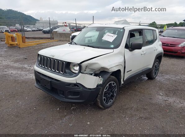 ZACCJBAT6GPC78436 2016 JEEP RENEGADE White Przód lewy