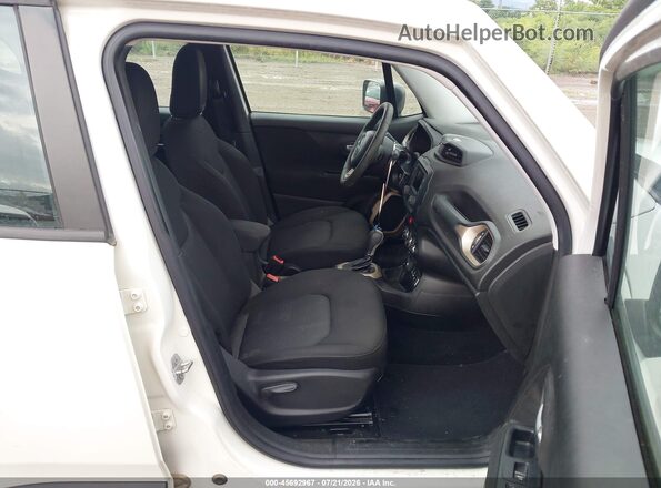 ZACCJBAT6GPC78436 2016 JEEP RENEGADE White Widok wnętrza z przodu