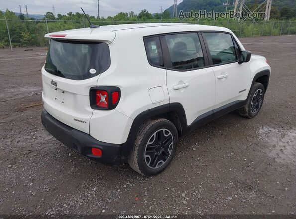 ZACCJBAT6GPC78436 2016 JEEP RENEGADE White Tył prawy