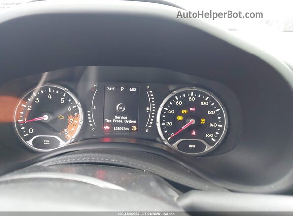 ZACCJBAT6GPC78436 2016 JEEP RENEGADE White Widok tylnych siedzeń