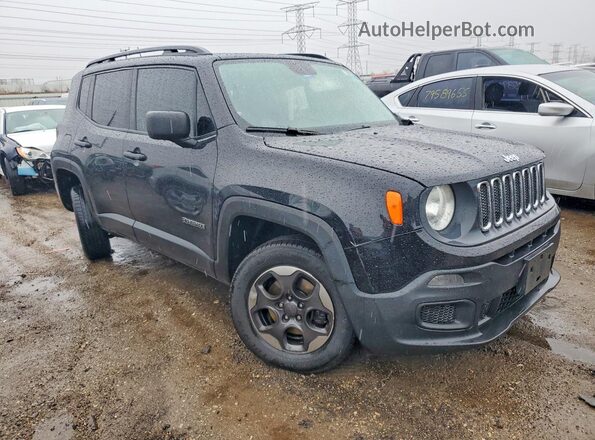 ZACCJBAT8GPD42945 2016 JEEP RENEGADE Black წინა მარჯვენა