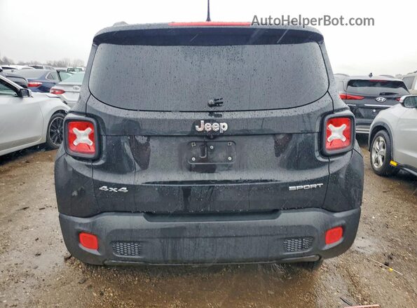 ZACCJBAT8GPD42945 2016 JEEP RENEGADE Black უკანა ხედი