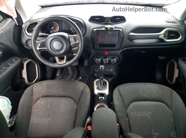 ZACCJBAT8GPD42945 2016 JEEP RENEGADE Black წინა პანელის ხედი