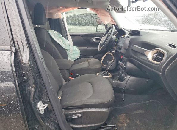 ZACCJBAT8GPD42945 2016 JEEP RENEGADE Black წინა სალონის ხედი