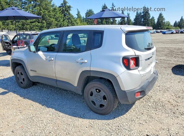 ZACCJBAT8GPD76321 2016 JEEP RENEGADE Silver Tył lewy