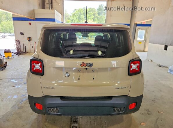 ZACCJBAW2GPD19638 2016 JEEP RENEGADE Tan Вид ззаду