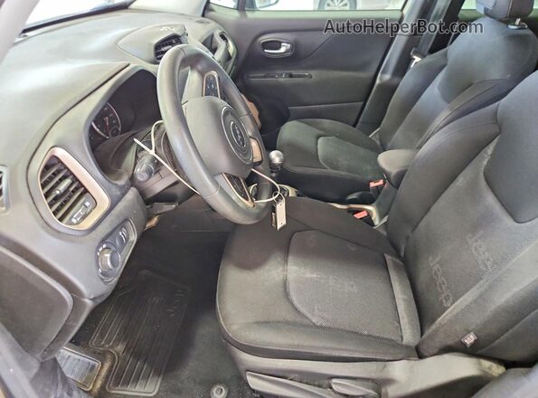 ZACCJBAW2GPD19638 2016 JEEP RENEGADE Tan Вид салону спереду