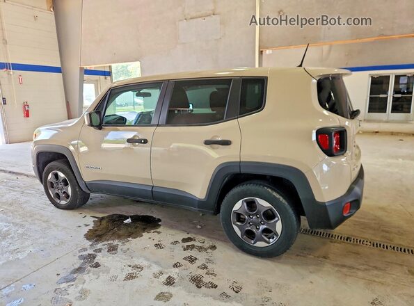 ZACCJBAW2GPD19638 2016 JEEP RENEGADE Tan Задня ліва чверть