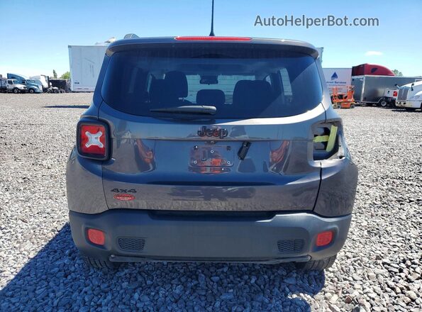 ZACCJBBB0HPF59820 2017 JEEP RENEGADE Gray Հետևի տեսք