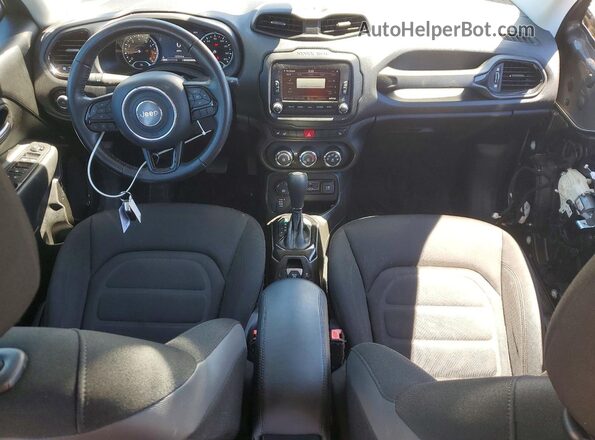 ZACCJBBB0HPF59820 2017 JEEP RENEGADE Gray Առջևի վահանակի տեսք