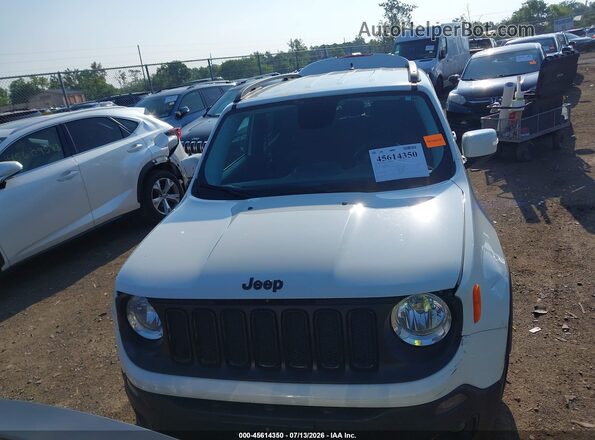 ZACCJBBB0HPF82014 2017 JEEP RENEGADE White Instrument cluster view