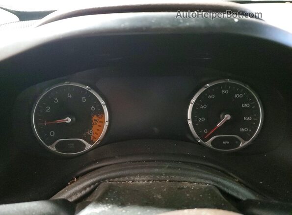 ZACCJBBB0HPF89707 2017 JEEP RENEGADE Silver Instrument cluster view