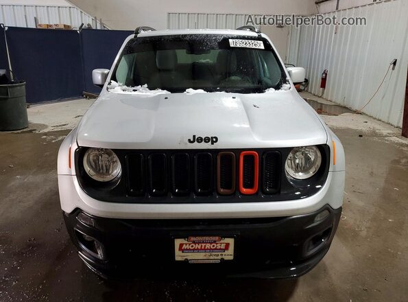 ZACCJBBB0HPF89707 2017 JEEP RENEGADE Silver Front view