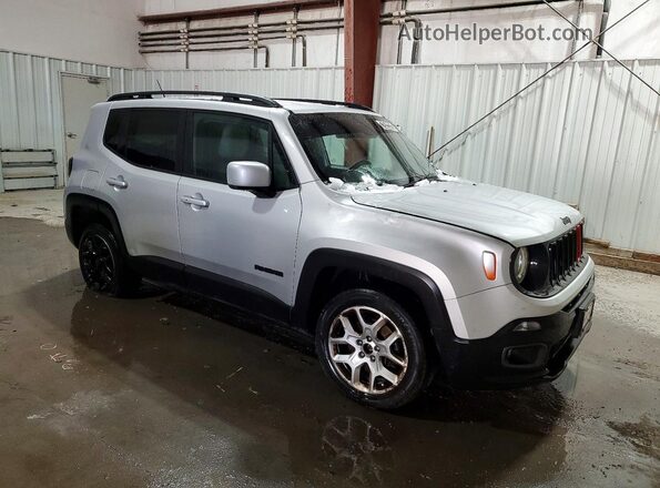 ZACCJBBB0HPF89707 2017 JEEP RENEGADE Silver Front right