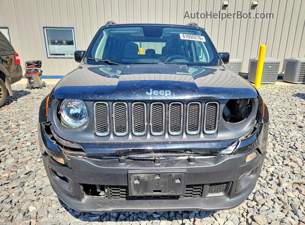 ZACCJBBB0JPH74412 2018 JEEP RENEGADE Black Widok z przodu