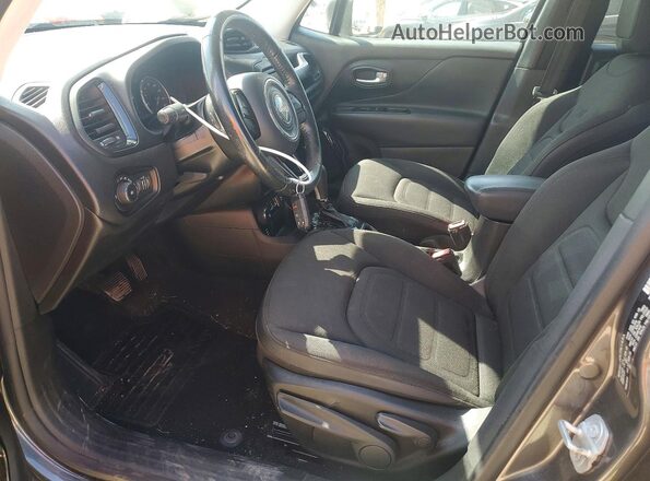 ZACCJBBB2HPE77913 2017 JEEP RENEGADE Серый Вид салона спереди