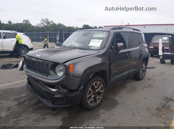 ZACCJBBB2HPE94906 2017 JEEP RENEGADE Gray წინა მარცხენა ხედი სამი მეოთხედიდან