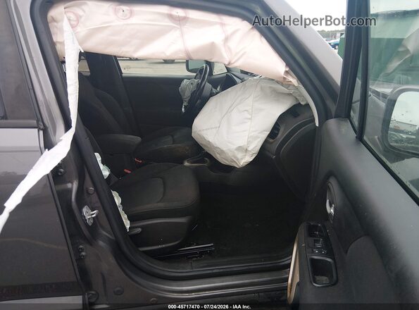 ZACCJBBB2HPE94906 2017 JEEP RENEGADE Gray წინა სალონის ხედი