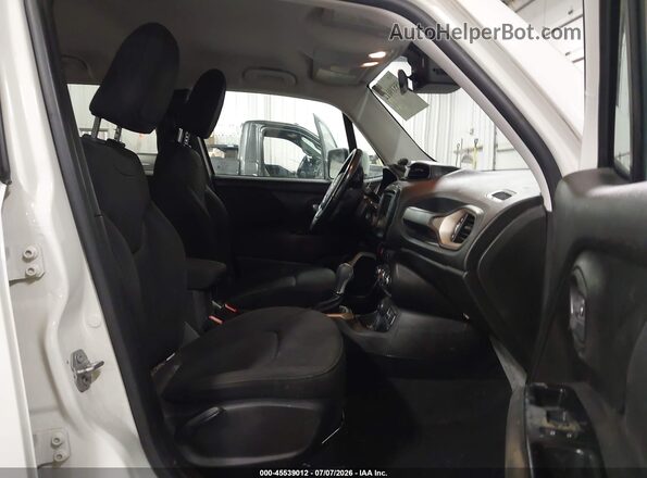 ZACCJBBB2HPG13604 2017 JEEP RENEGADE Белый Вид салона спереди