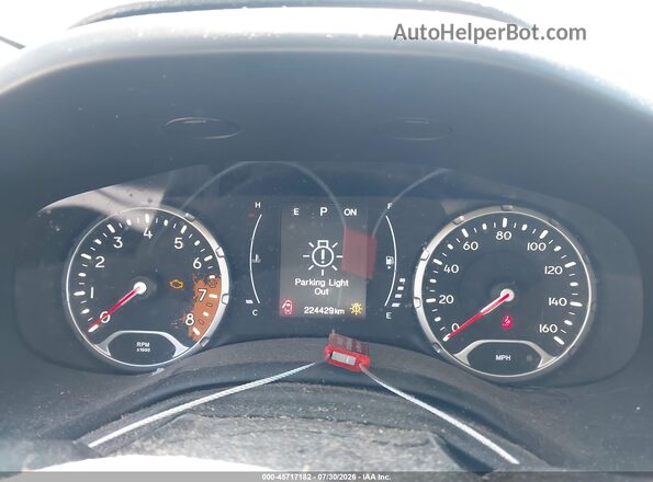 ZACCJBBB2JPH02420 2018 JEEP RENEGADE Gray Вид задніх сидінь