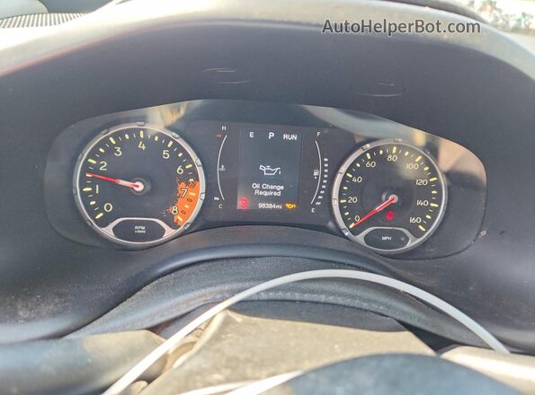 ZACCJBBB3HPE95532 2017 JEEP RENEGADE Gray Widok zestawu wskaźników