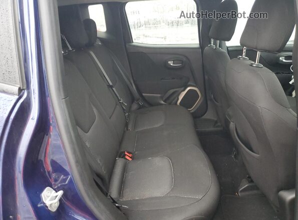 ZACCJBBB3HPF16458 2017 JEEP RENEGADE Синий Вид задних сидений