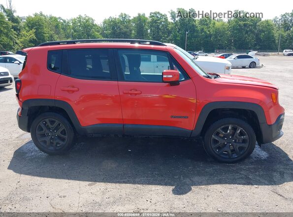 ZACCJBBB3HPF47449 2017 JEEP RENEGADE Orange Vista del cuadro de instrumentos