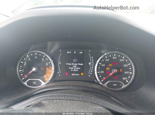 ZACCJBBB5HPF12217 2017 JEEP RENEGADE Gray Widok tylnych siedzeń