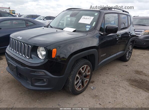 ZACCJBBB5HPF53687 2017 JEEP RENEGADE Черный Передняя левая четверть
